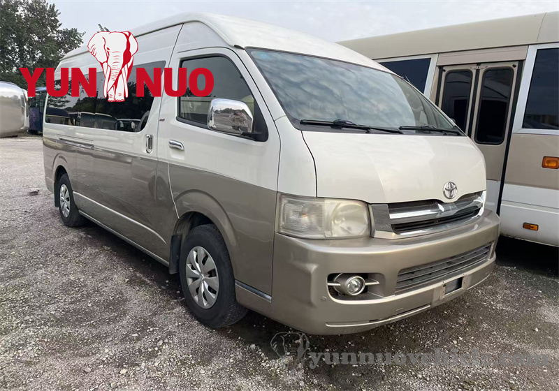 La Toyota Hiace a été entièrement remise à neuf