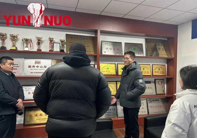 Visite des clients du Tchad