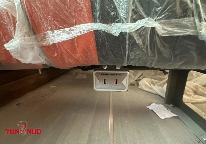 China Yutong a utilisé BUS.ZK6932D. Moteur avant 52seaux 