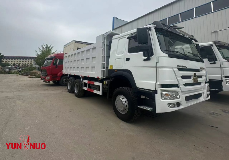 HOWO camion à benne basculante d'occasion